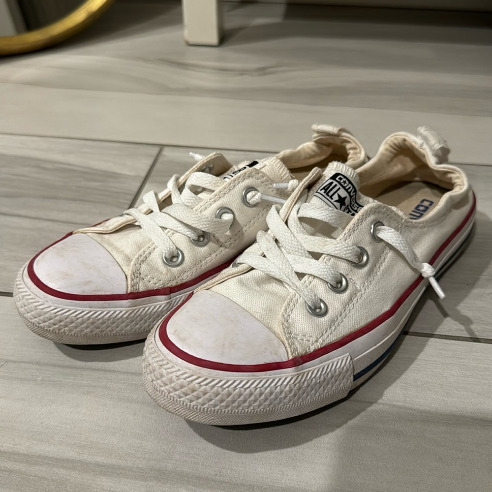 Great Condition Converse Shoreline white size 7